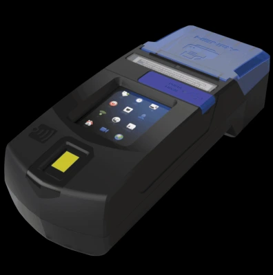 relógio de ponto biométrico móvel